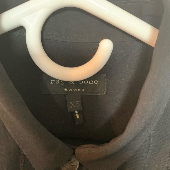 Rag and bone pintuck blouse - Picture 3 of 4